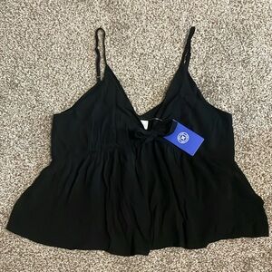 Women’s L, Hurley Black Top